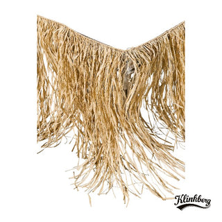 Raffia Hawaiian h30 skirt natural