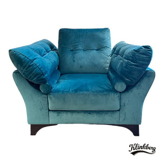 Armchair Soft, turquoise